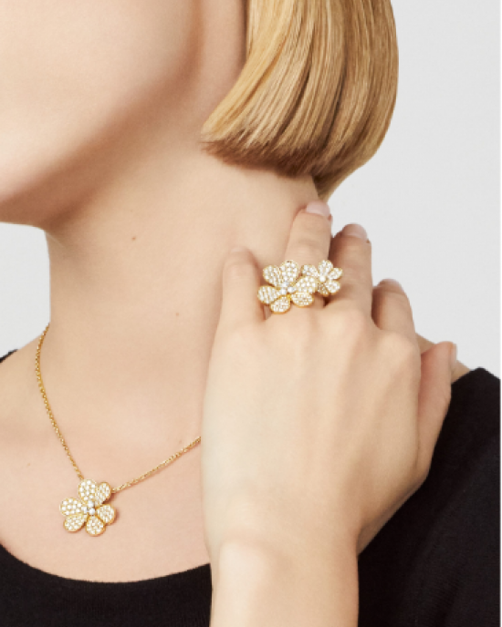 Van Cleef & Arpels SNOWFLAKE VCARPGJP00 Necklace